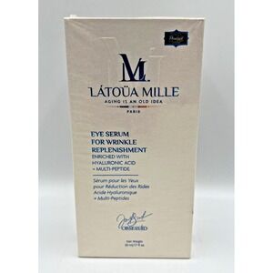 LATOUA MILLE Eye Serum For Wrinkle Replenishment 50ml/1.7 Fl Oz Factory Sealed
